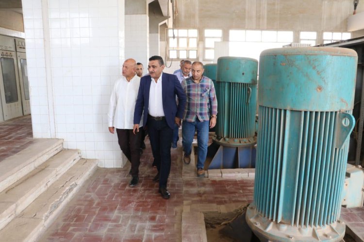 مسئولو «الإسكان» في جولة تفقدية للمشروعات الجارية بمدينة السادات