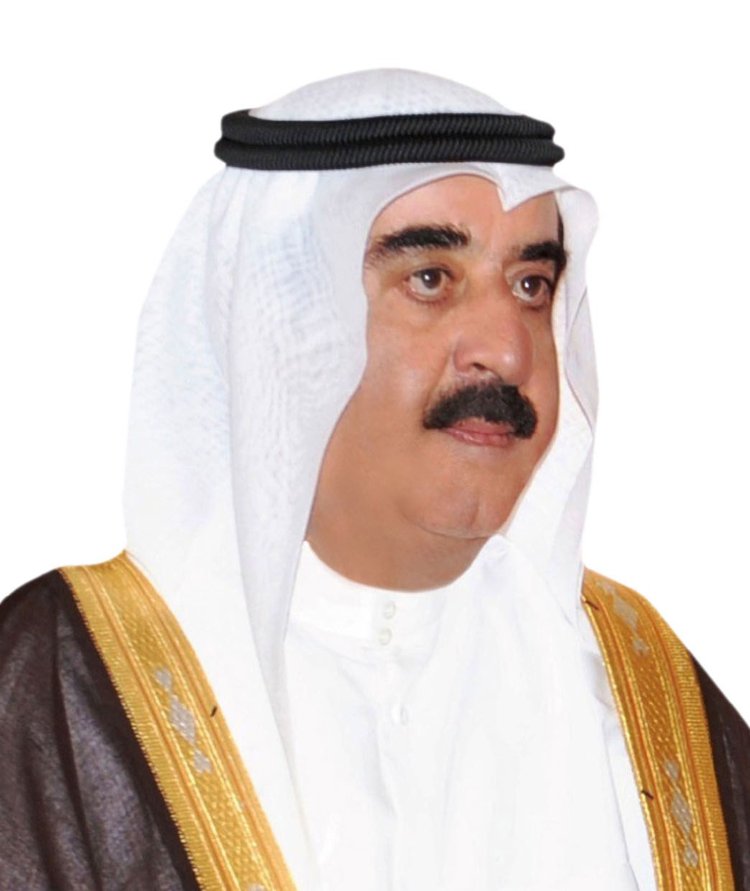 حاكم أم القيوين يعزي ملك البحرين بوفاة الشيخ راشد بن صباح بن حمود