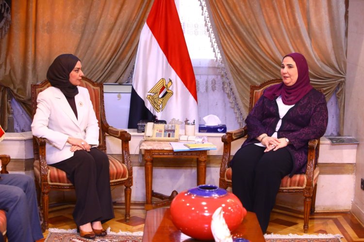 وزيرة التضامن تلتقي سفيرة مملكة البحرين لبحث تعزيز التعاون المشترك