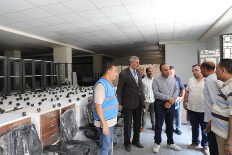 محافظ المنيا يكلف نائبه بمتابعة التجهيزات النهائية للمجمعات الخدمية
