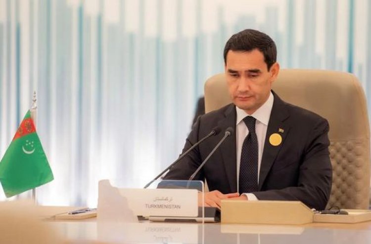 رئيس تركمانستان يؤكد ضرورة تطوير العلاقات التجارية بين دول آسيا الوسطى ودول مجلس التعاون