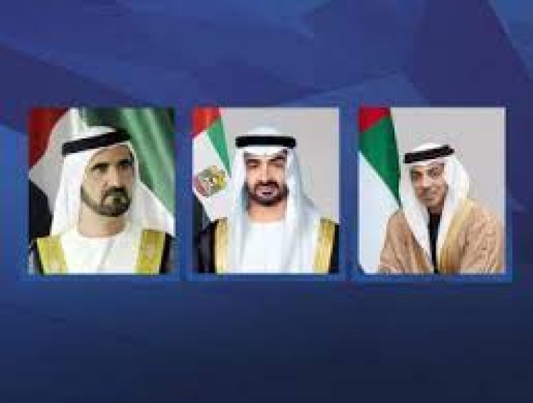 رئيس دولة الإمارات ونائباه يتلقون برقيات تهنئة بالسنة الهجرية الجديدة