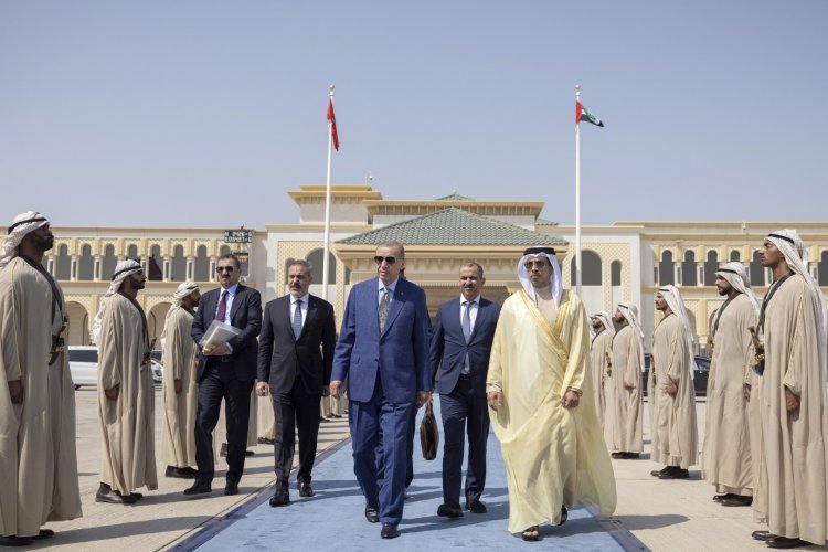 الرئيس التركي يغادر الإمارات