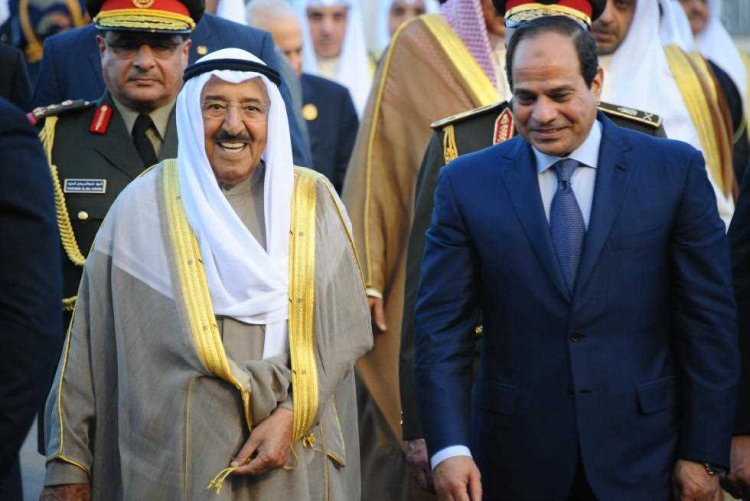 أمير الكويت يهنئ الرئيس عبد الفتاح السيسي بذكرى ٢٣ يوليو المجيدة