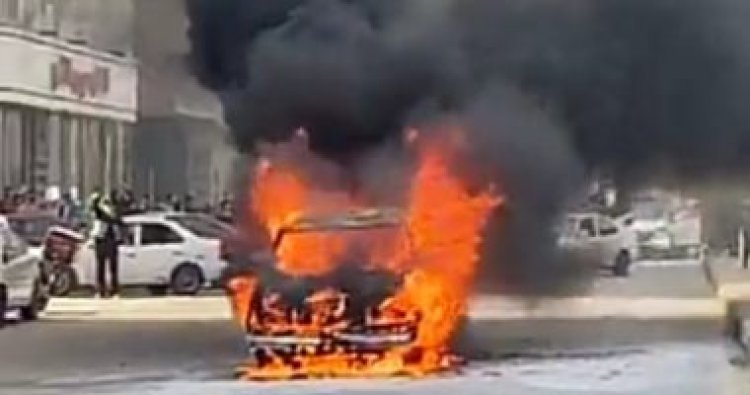 السيطرة على حريق داخل سيارة سوزوكي بمدينة 6 أكتوبر دون وقوع إصابات 