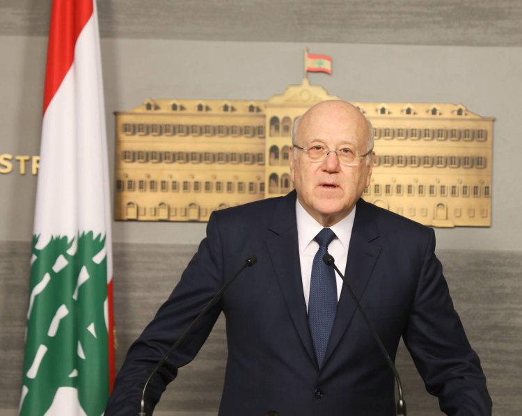 ميقاتي: قرار البرلمان الأوروبي بشأن اللاجئين السوريين «انتهاك» لسيادة لبنان
