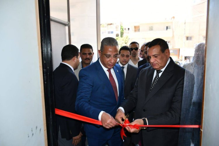 وزير التنمية المحلية ومحافظ الفيوم يفتتحان المركز التكنولوجي المطور في أبشواي