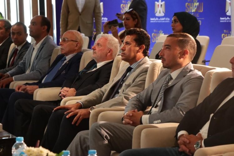 وزير الشباب يشهد المؤتمر الصحفي للإعلان عن مشروع اكتشاف المواهب الرياضة