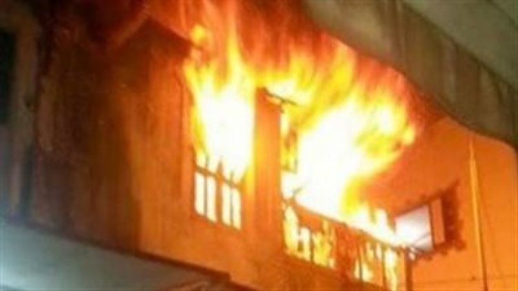 مصرع طفلين في حريق شقة سكنية بمنطقة بولاق الدكرور