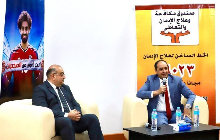 زيارات ميدانية لطلاب جامعة حلوان المتفوقين دراسيا لمراكز العزيمة لصندوق مكافحة الإدمان