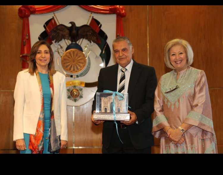 تكريم المنتج محسن جابر فى مهرجان جرش بدورته الــ 37