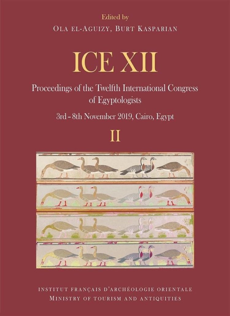 إصدار كتاب وقائع المؤتمر الدولى الثانى عشر لعلماء المصريات