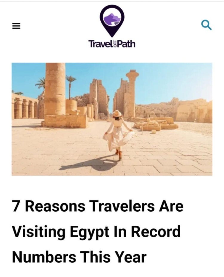 أسباب جذب الزائرين للمقصد السياحي المصري خلال 2023