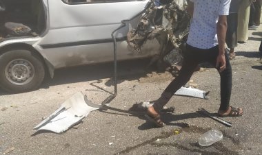 يوجد إصابات.. تصادم سيارتين بالطريق الإقليمي بالجيزة