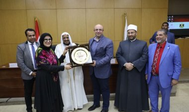 محافظ بني سويف يشهد فاعليات الحفل الختامي لقوافل المحبة