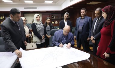 محافظ بني سويف يعتمد المخطط الاستراتيجي لمدينة إهناسيا