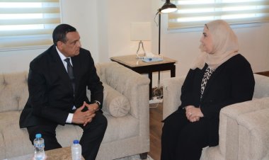 آمنة والقباج يبحثان تعزيز التعاون بين وزارتي التضامن  والتنمية المحلية