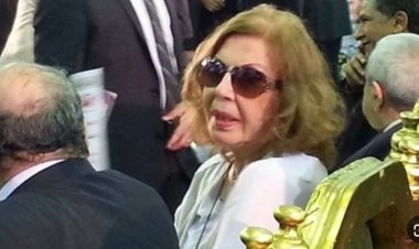 يسرا تعلن وفاة حماتها السيدة زينب لطفي أرملة الكابتن صالح سليم
