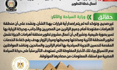 حقيقة إصدار قرار بغلق منطقة الأهرامات بالجيزة لمدة شهرين