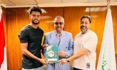 البنك الأهلي يعلن تعاقده مع حسن شاهين حارس مرمي المقاولون العرب