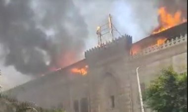 النيابة العامة: حريق وزارة الأوقاف بوسط البلد التهم 21 مكتبًا 