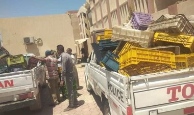 ضبط ومصادرة ٦٧٢ مخالفة مرافق بنطاق حي شرق سوهاج