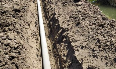 الانتهاء من توصيل خط مياه جديد تخدم  قري ابوان  بمركز مطاى بالمنيا