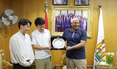 محافظ الوادي الجديد يلتقي رئيس مكتب "جايكا " بمصر