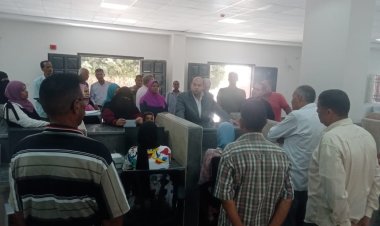 نائب محافظ الجيزة يتفقد تشغيل مجمعات الخدمات الحكومية بالصف