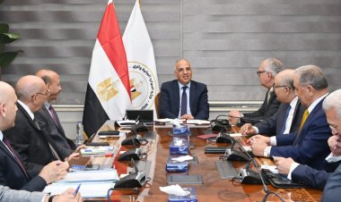 وزير الري يلتقى السفير محمد العرابى رئيس المجلس المصرى للشئون الخارجية