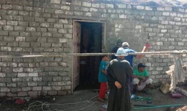 استمرار تركيب وصلات مياه الشرب بالمجان للأسر الأكثر احتياجا بقرى مركز كفر صقر