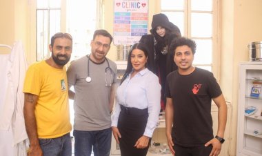 بالصور.. سمية الخشاب تعود للقاهرة من أجل «أرواح خفية»