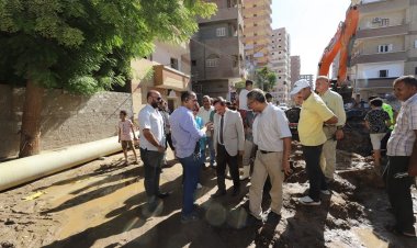 "مياه أسيوط": كسر خط مرشحات 500 أدى لضعف المياه بمنطقة الوليدية