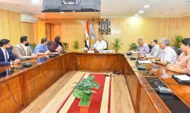 محافظ أسيوط يلتقى مسئولى مبادرة فيرى نايل المدعومة من سيمكس