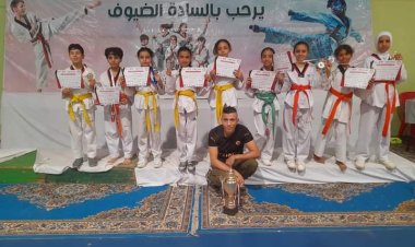 محافظ كفر الشيخ يهنئ أبطال التايكوندو لحصدهم 19 ميدالية فى بطولة الجمهورية