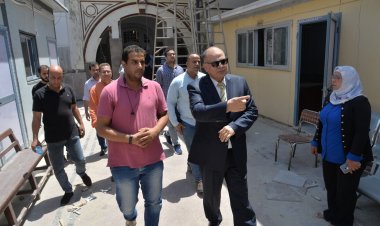 محافظ أسيوط يتفقد مستشفى الرمد للعيون لمتابعة سير العمل