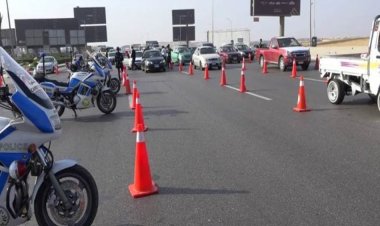 تحويلات مرورية لتنفيذ أعمال مشروع كوبري مشاة أعلى محور حسب الله الكفراوي بالقاهرة