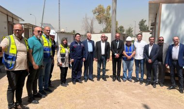وزير الإسكان يزور عدداً من المشروعات بالعاصمة العراقية بغداد