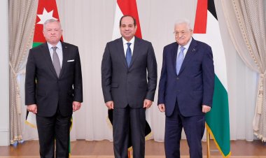 تفاصيل البيان الختامي للقمة الفلسطينية المصرية الأردنية في مدينة العلمين