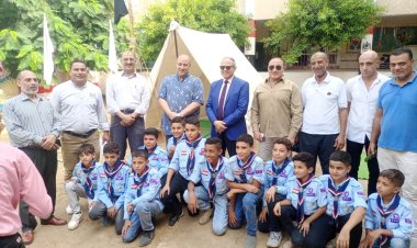 وكيل «تعليم كفر الشيخ»  يشهد فعاليات النشاط الصيفى بأحد مدارس إدارة شرق