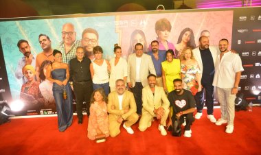 بالصور.. نجوم الفن في العرض الخاص لفيلم "وش فى وش"