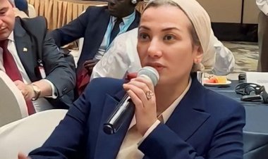 ياسمين فؤاد تشارك في جلسة الاستثمار الأخضر لتنمية القدرات الإفريقية