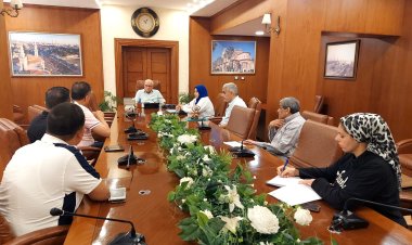 محافظ بورسعيد يتابع سير العمل بعدد من المشروعات الجاري تنفيذها