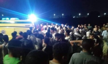 ارتفاع عدد ضحايا حادث سيارة الزفاف المنكوبة بمنشأة القناطر