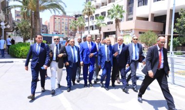 تفاصيل جولة نقيب المحامين في استراحة مجمع محاكم الإسماعيلية (صور)