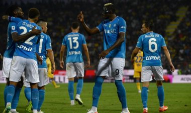 بثنائية أوسيمين.. نابولي يبدأ حملة الدفاع عن لقب الدوري الإيطالي 