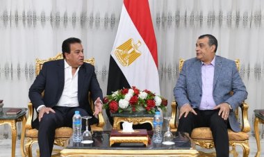وزيرا الإنتاج الحربي والصحة يبحثان التعاون المشترك في مجال إقامة المستشفيات الميدانية