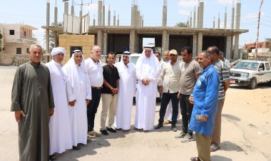 رئيس مياه سيناء يتفقد محطات مياه الشرب والصرف الصحى بجنوب سيناء