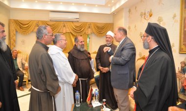 محافظ أسيوط يزور دير السيدة العذراء فى ختام الاحتفال السنوى برحلة العائلة المقدسة