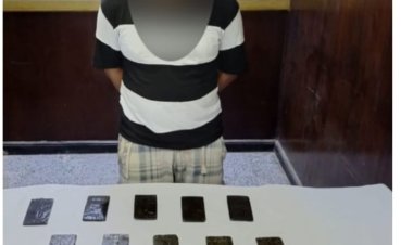 القبض على عاطل بحوزته «كيلو حشيش» بمنطقة البساتين